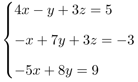 ejemplo del teorema de rouche - frobenius