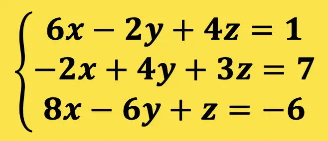 ejercicios resueltos paso a paso del teorema de Rouche-Frobenius, Sistema Compatible Indeterminado